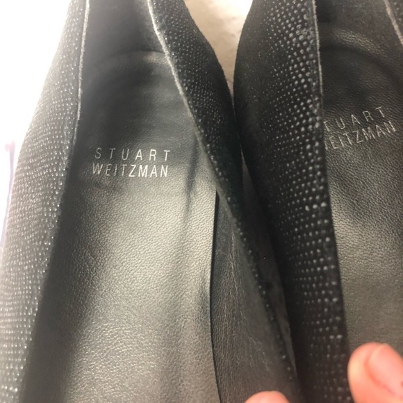 Stuart Weitzman Square Toe Tortoise Loafers - Picture 4 of 5